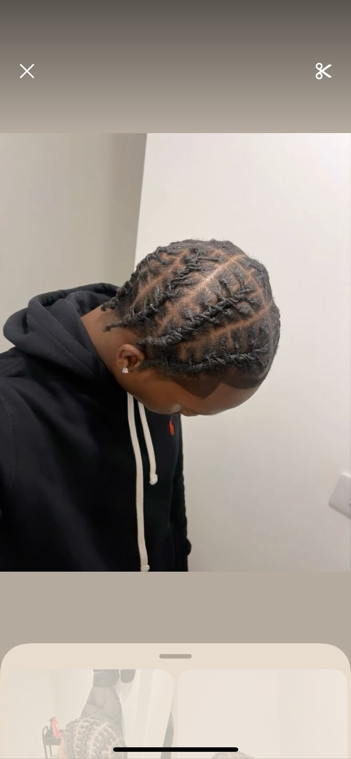 Barrel twists sur cheveux naturels